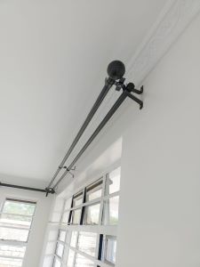 Executive curtain rods